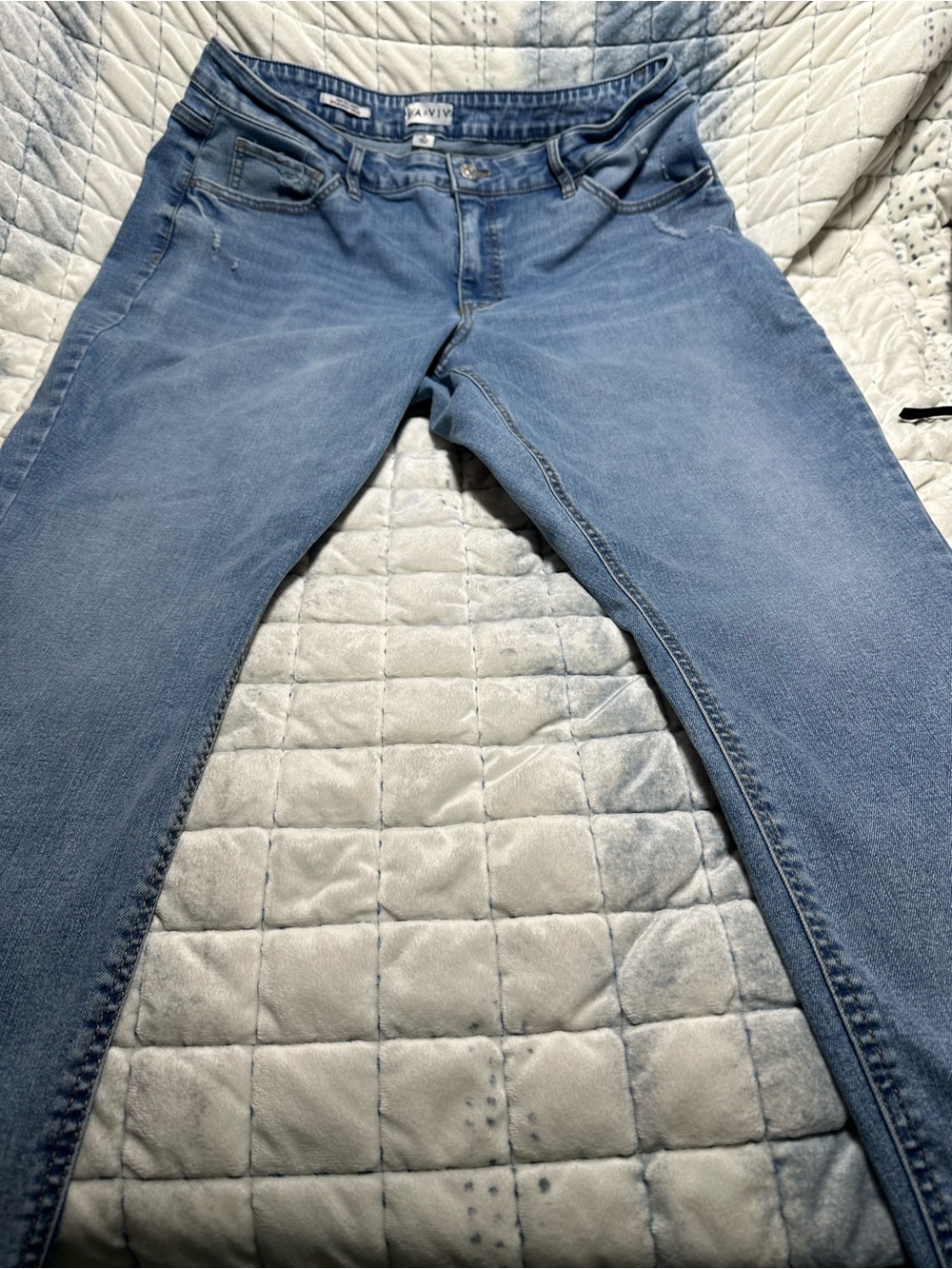 Ava & Viv Light Blue Straight Leg Jeans